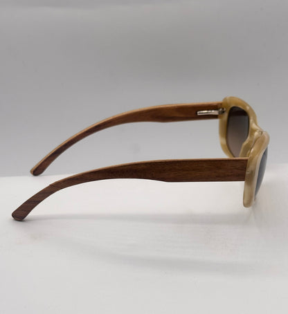 Bamboo 1990s Marni Rome vintage Sunglasses, right side