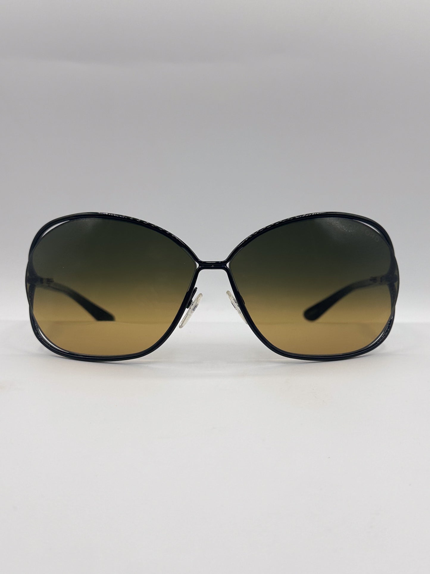 "Carla" y2k Tom Ford vintage sunglasses, front side