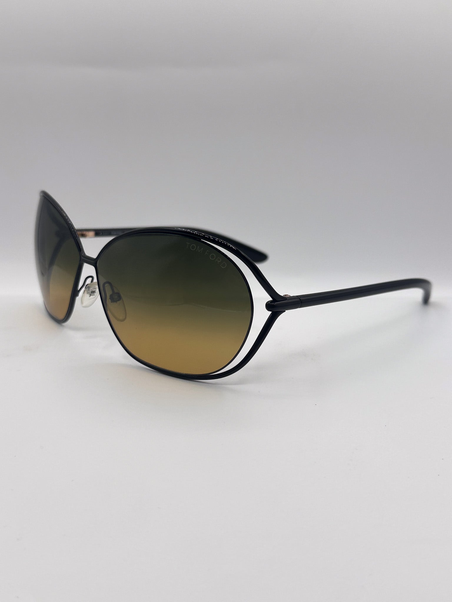 Carla y2k Tom Ford vintage sunglasses, left side