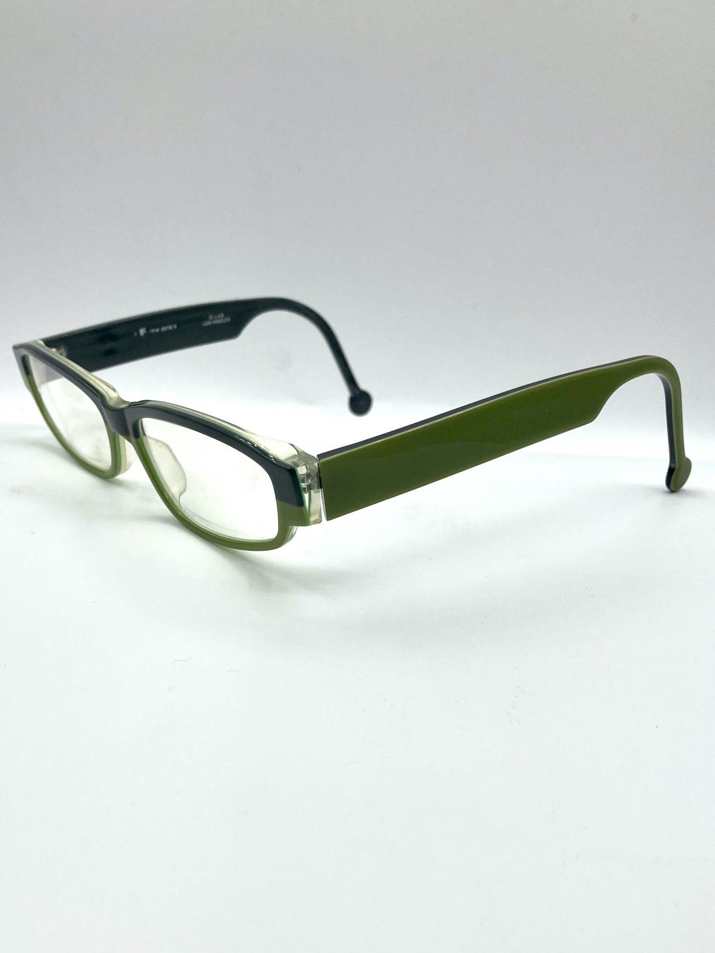 Cathead 934 1990s LA Eyeworks vintage glasses, left side
