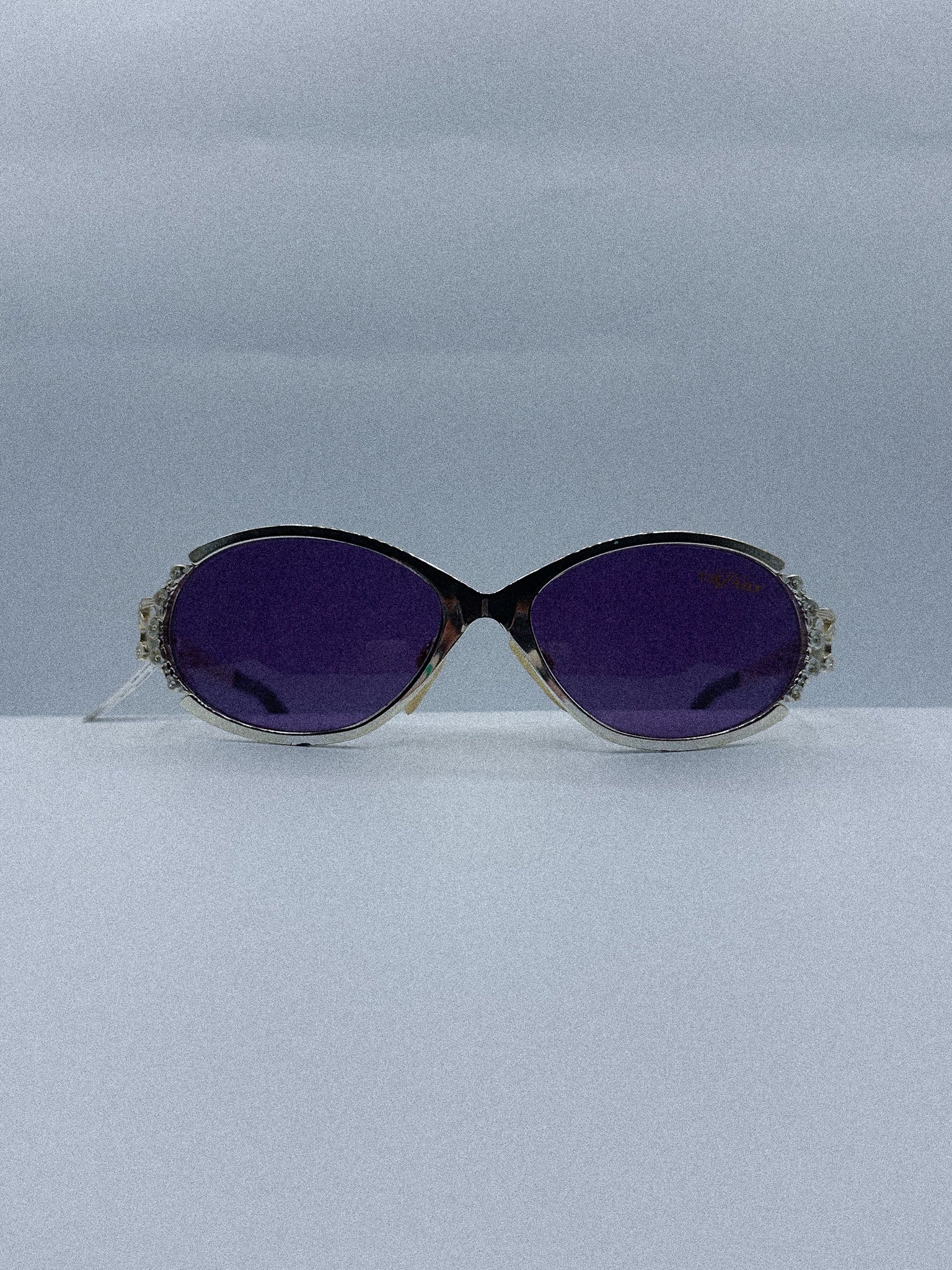 Champagne  1980s Caviar Sunglasses front side