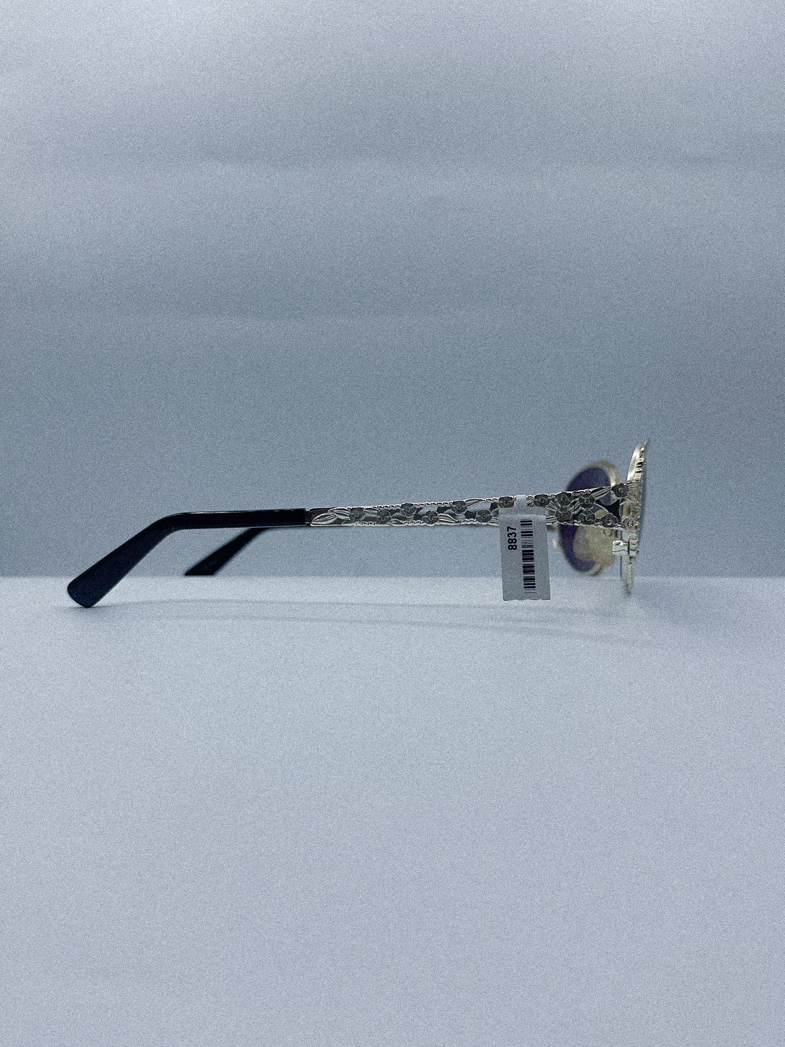 Champagne  1980s Caviar Sunglasses right side