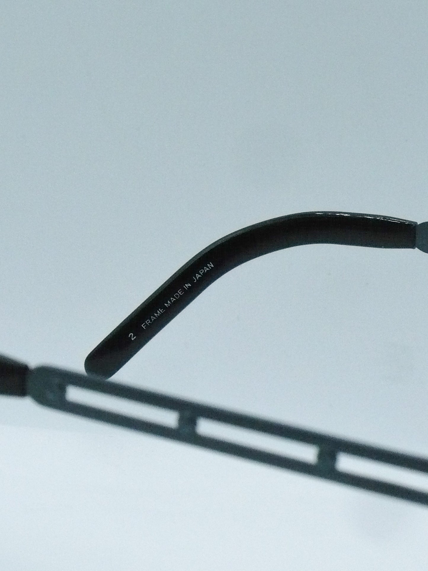 Chrome Brows 1990s Jean-Paul Gaultier Sunglasses brand title 2