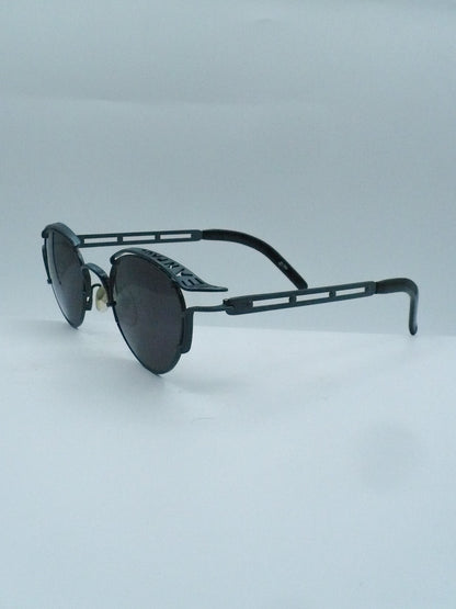 Chrome Brows 1990s Jean-Paul Gaultier Sunglasses left side