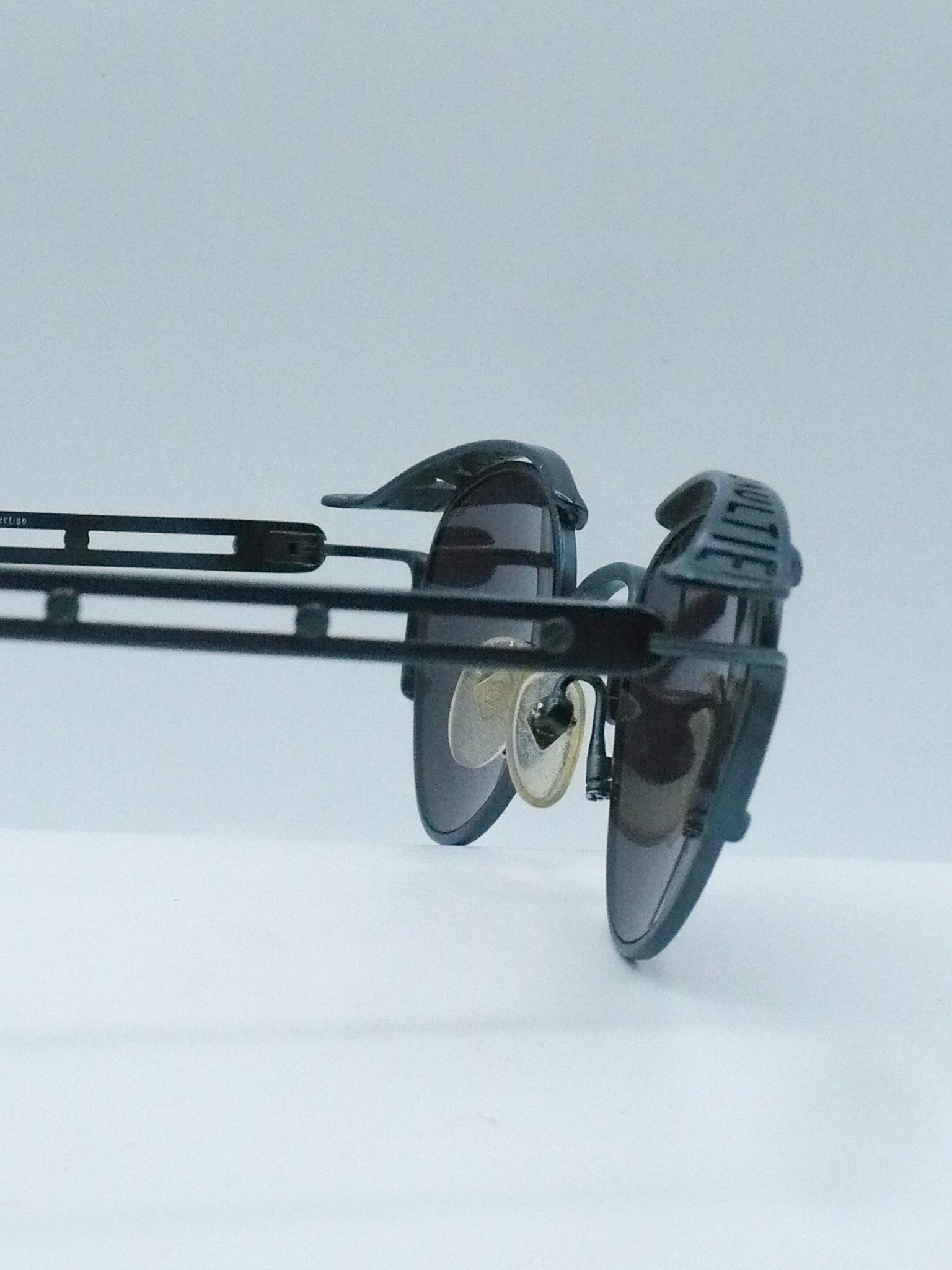 Chrome Brows 1990s Jean-Paul Gaultier Sunglasses right side
