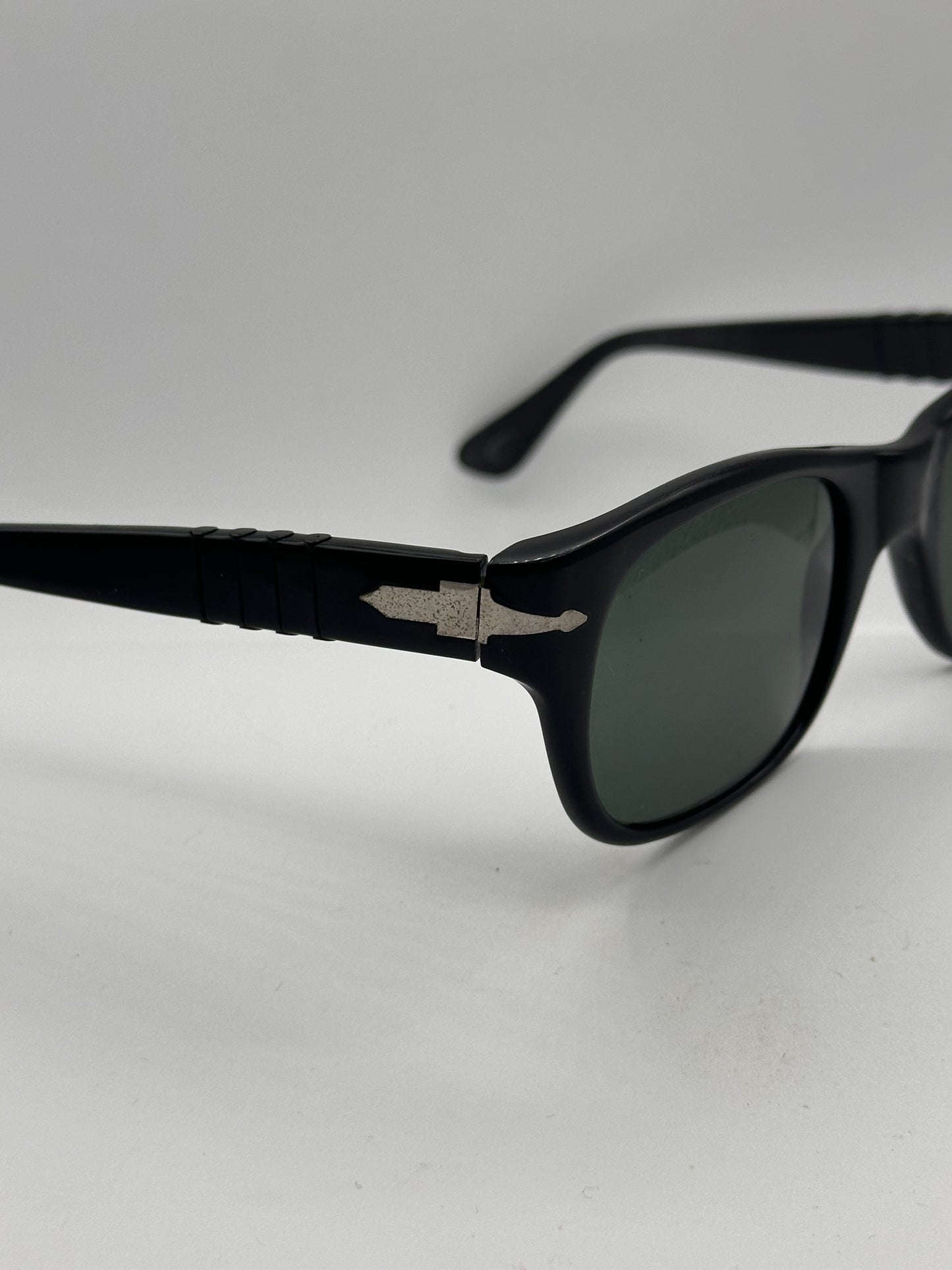 Classic 1990s Persol Vintage Sunglasses, zoom in right side