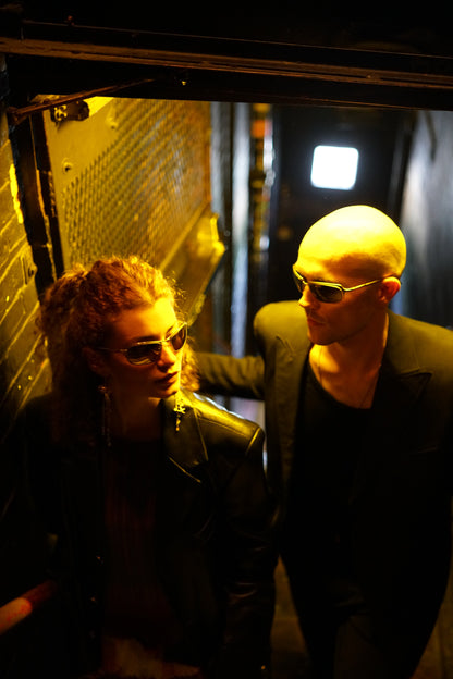 "Wreck" 1990s Blinde Matrix Sunglasses