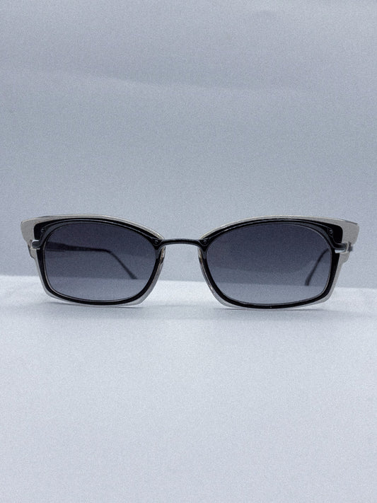 Double Vision  1990s Jean Paul Gaultier Layered Sunglasses front side