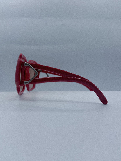 Flowerchild 1970s Solar Hand-painted Sunglasses left side