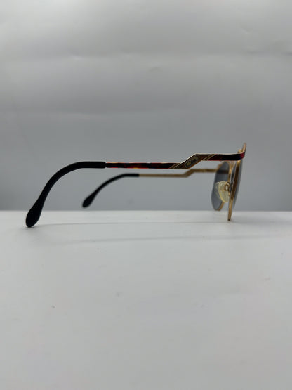 Geometric 1980s Cazal Sunglasses right side