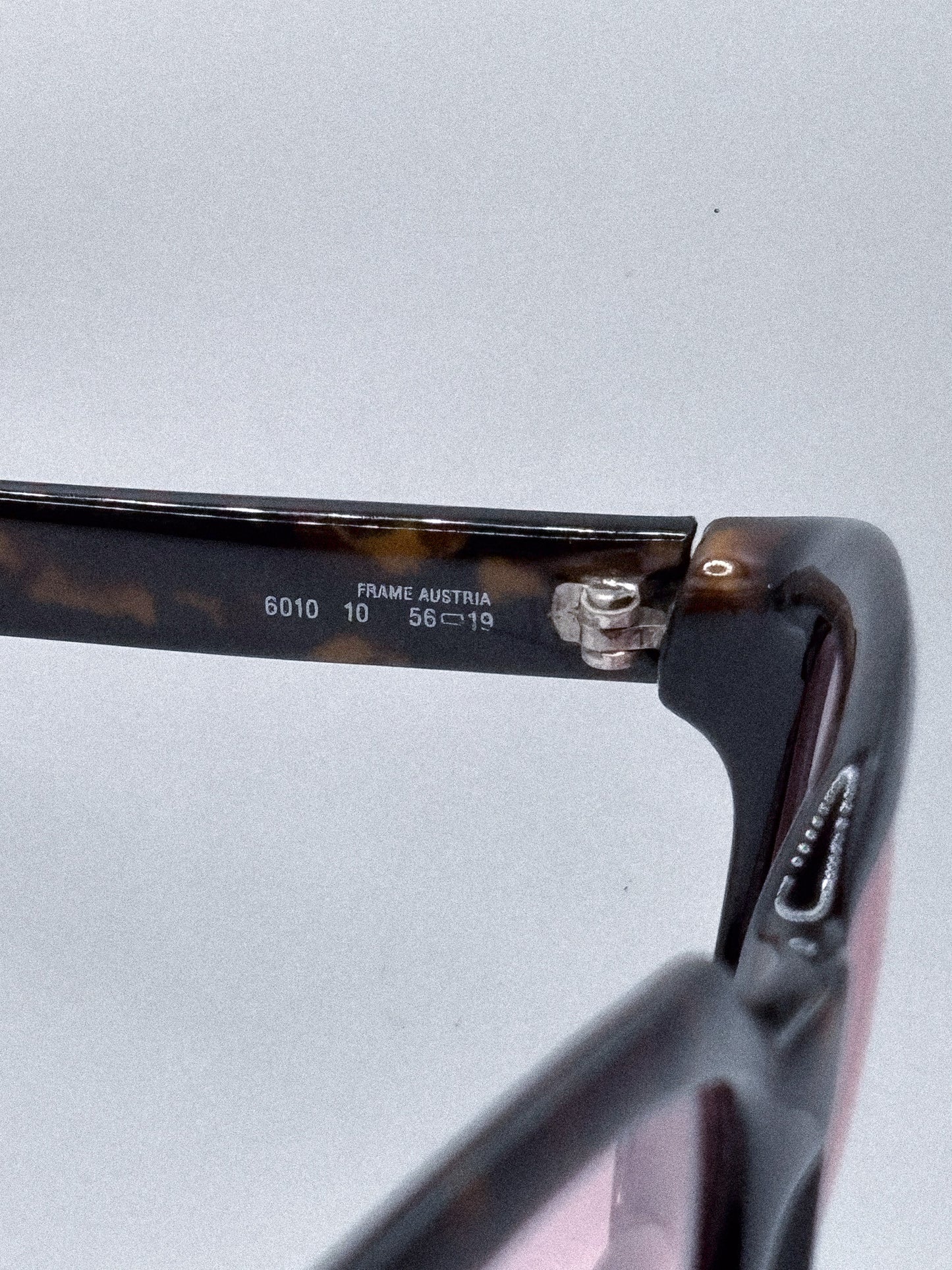 "Rosewood" 1980s Dunhill Pink Sunglasses