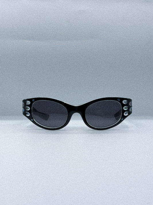 “Midnight Cabaret” 1960s Handmade Sunglasses