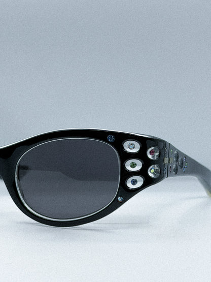 “Midnight Cabaret” 1960s Handmade Sunglasses