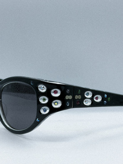 “Midnight Cabaret” 1960s Handmade Sunglasses