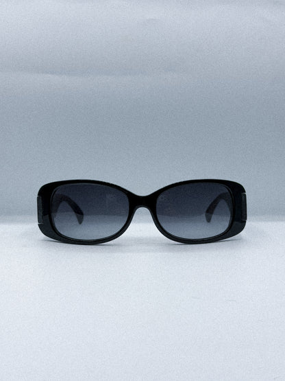"Abe" 1980s Gold & Wood Paris Sunglasses