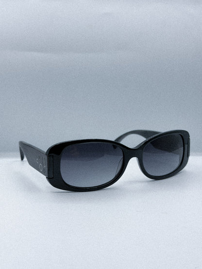 "Abe" 1980s Gold & Wood Paris Sunglasses