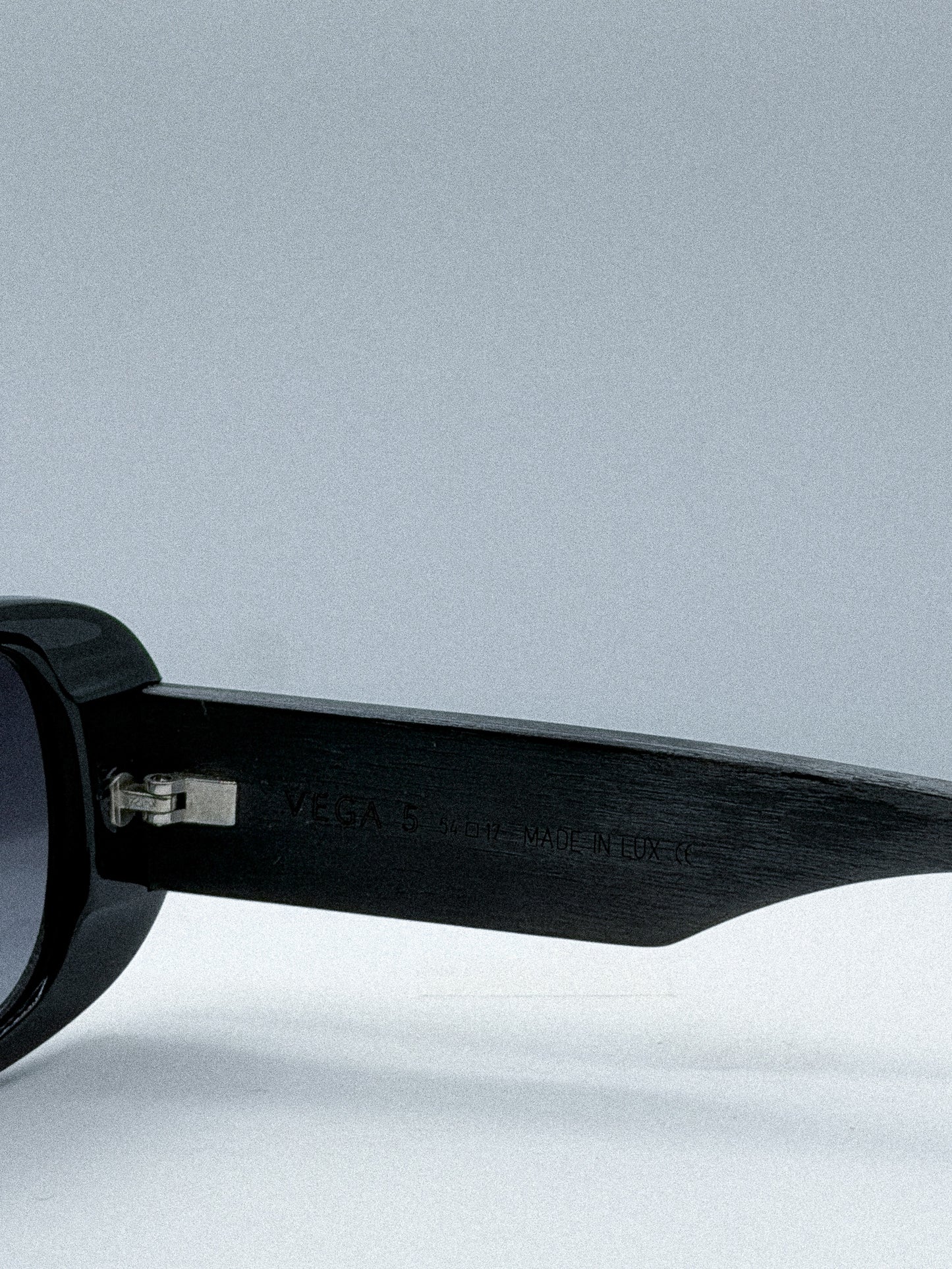 "Abe" 1980s Gold & Wood Paris Sunglasses