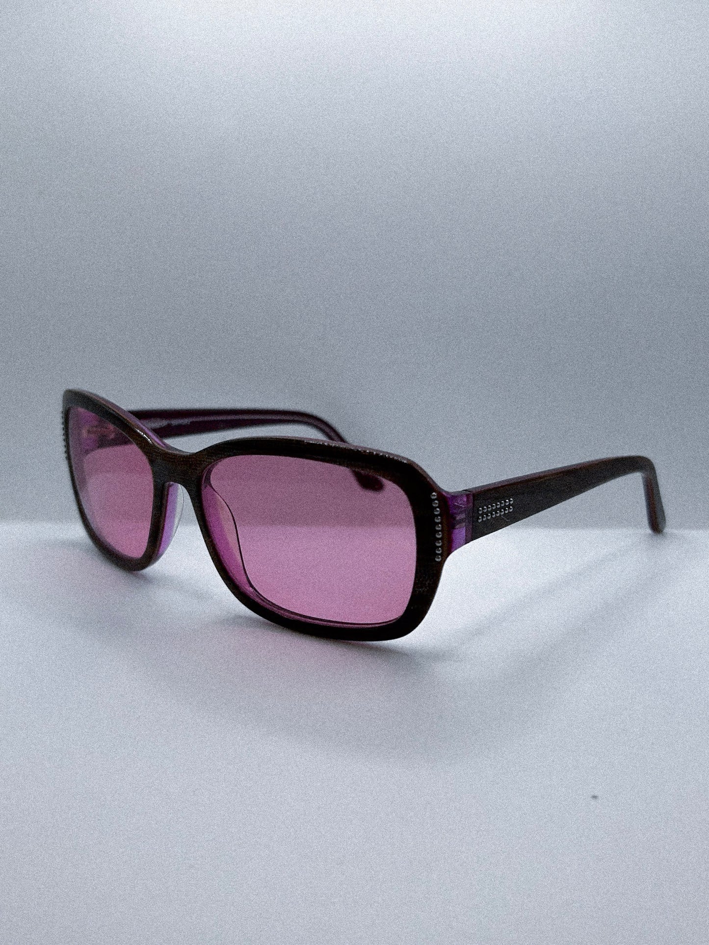 “Roseglass Drift” 1990s Brendel Sunglasses