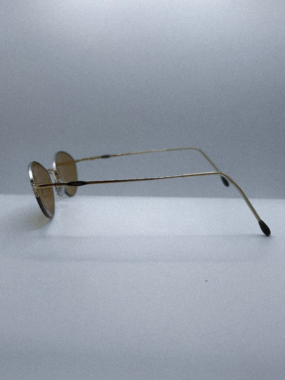“Sunlit Whisper” 1980s Silhouette Sunglasses