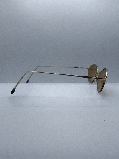 “Sunlit Whisper” 1980s Silhouette Sunglasses