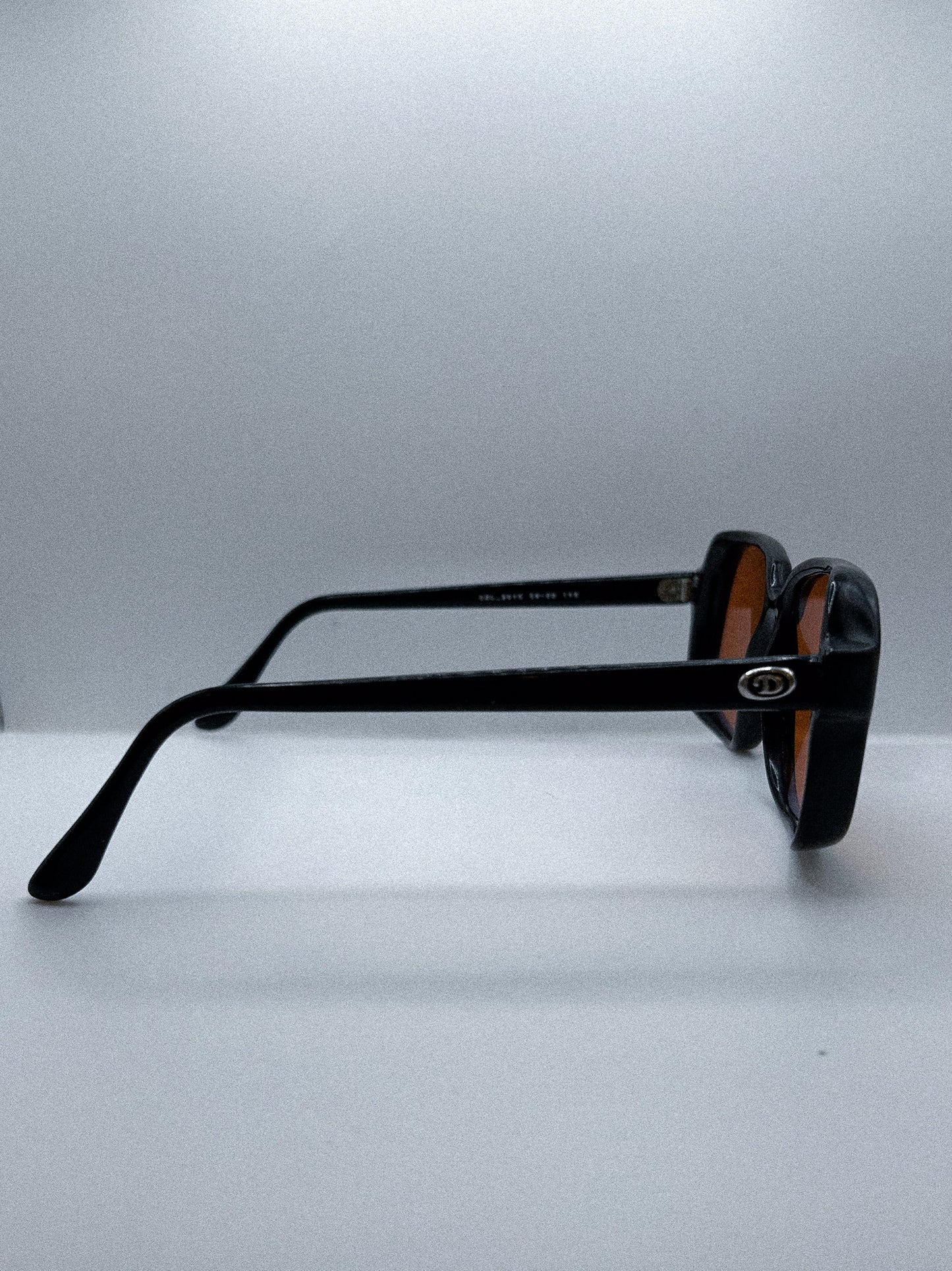 "Burnt Honey" 1980s Diplomat Sunglasses