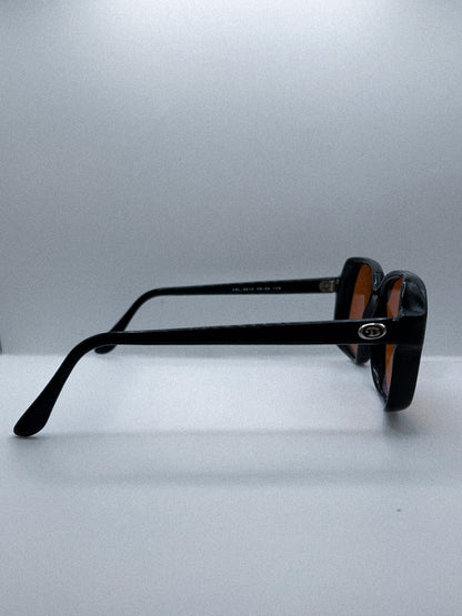 "Burnt Honey" 1980s Diplomat Sunglasses