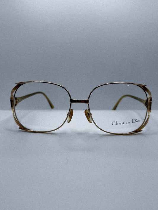 “Golden Contour” 1970s Christian Dior Eyeglasses