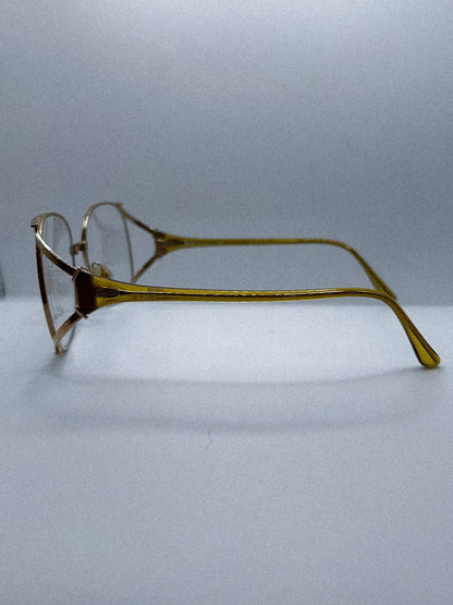 “Golden Contour” 1970s Christian Dior Eyeglasses