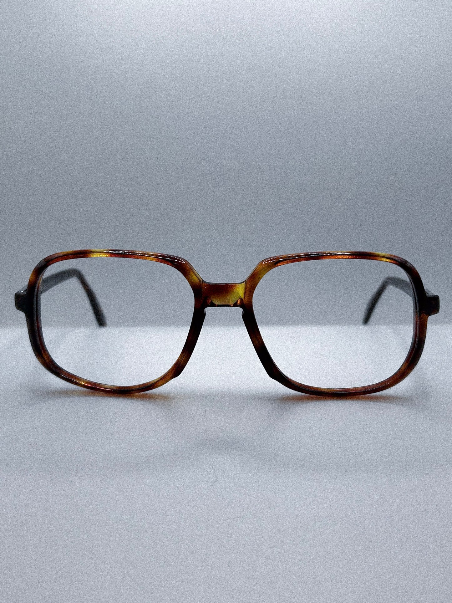 “Honeyline Geometry” 1980s Silhouette Eyeglasses