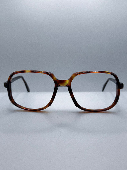 “Honeyline Geometry” 1980s Silhouette Eyeglasses