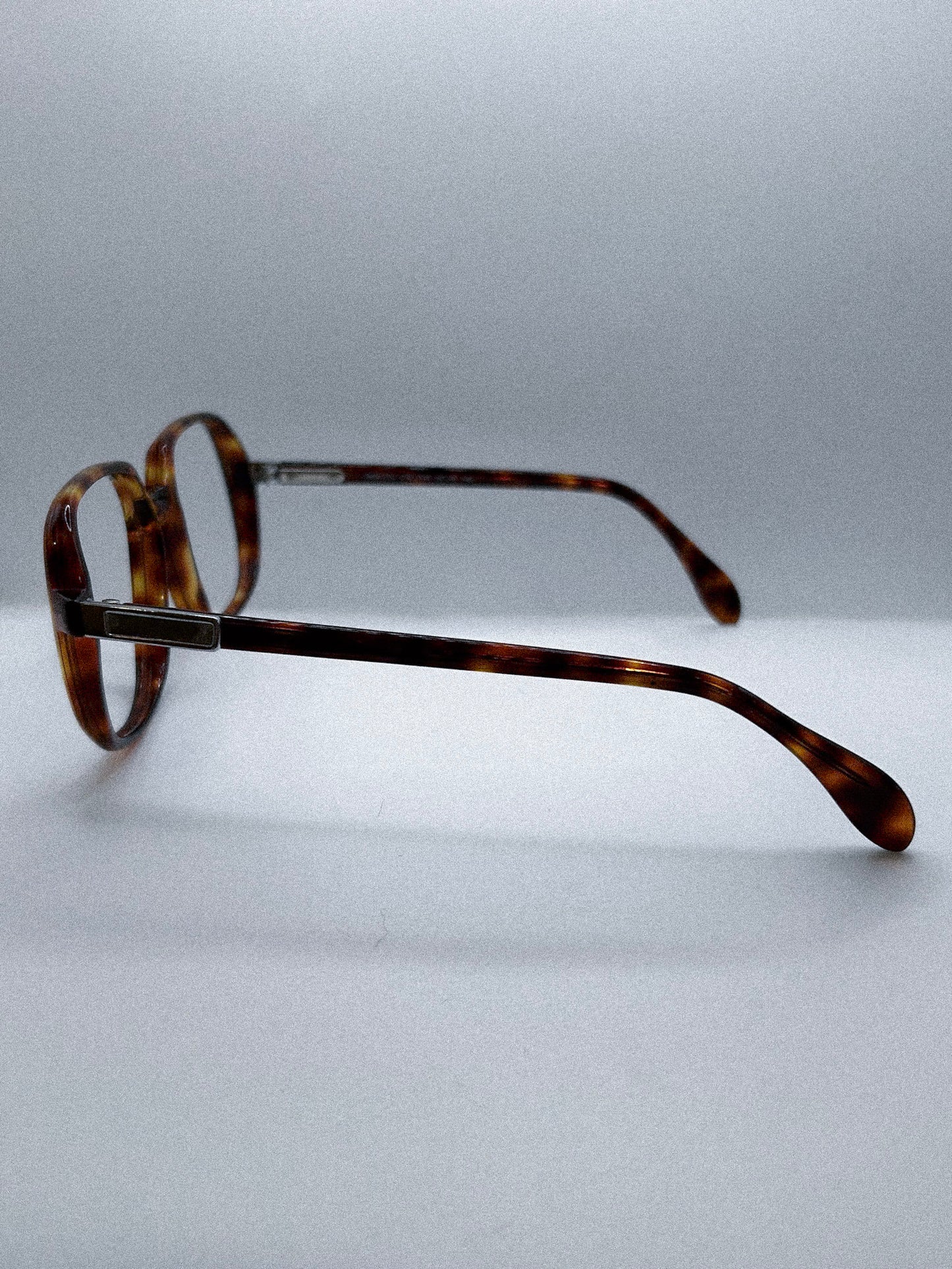 “Honeyline Geometry” 1980s Silhouette Eyeglasses
