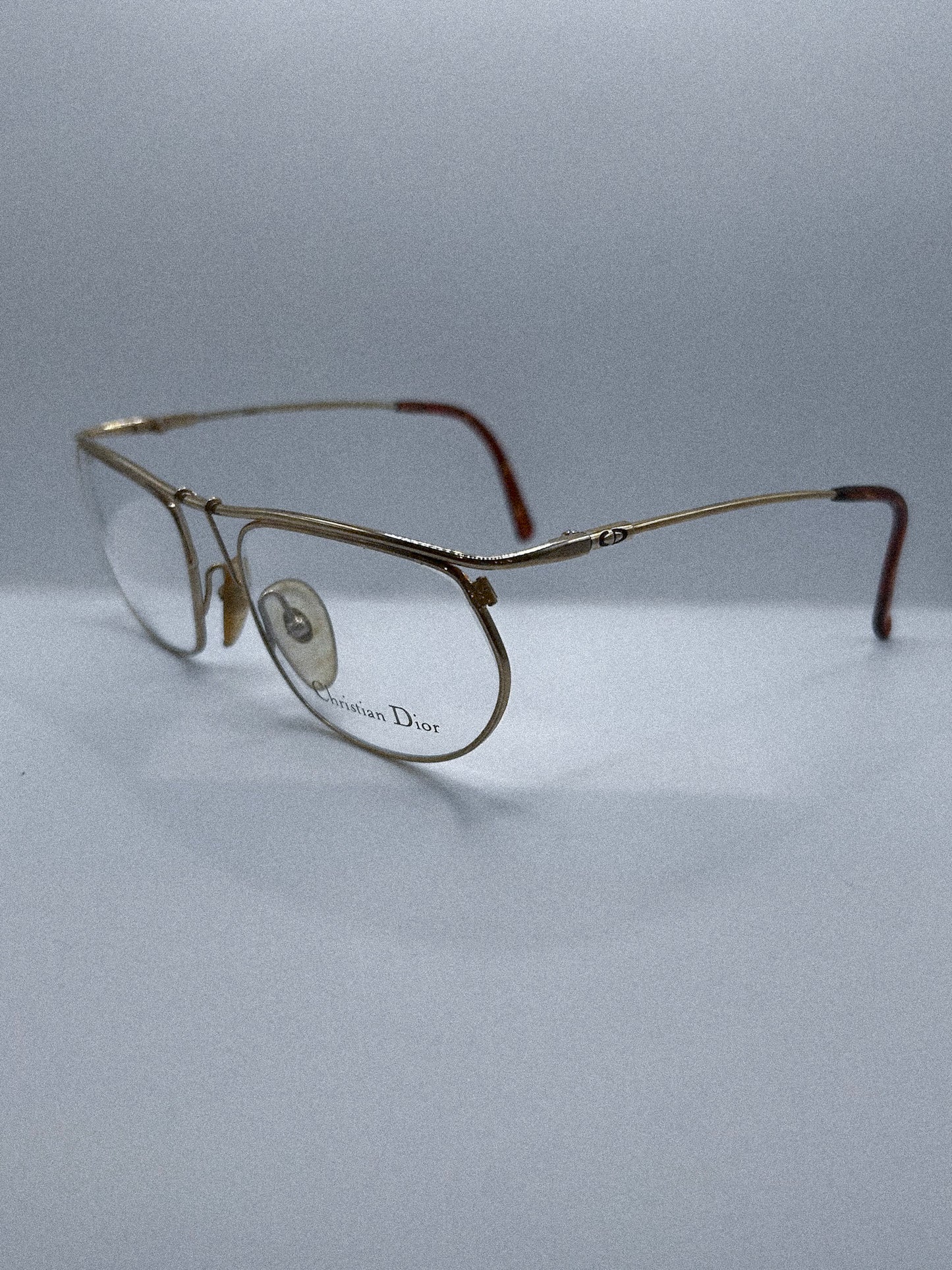 “Golden Unibrow” 1990s Dior Eyeglasses