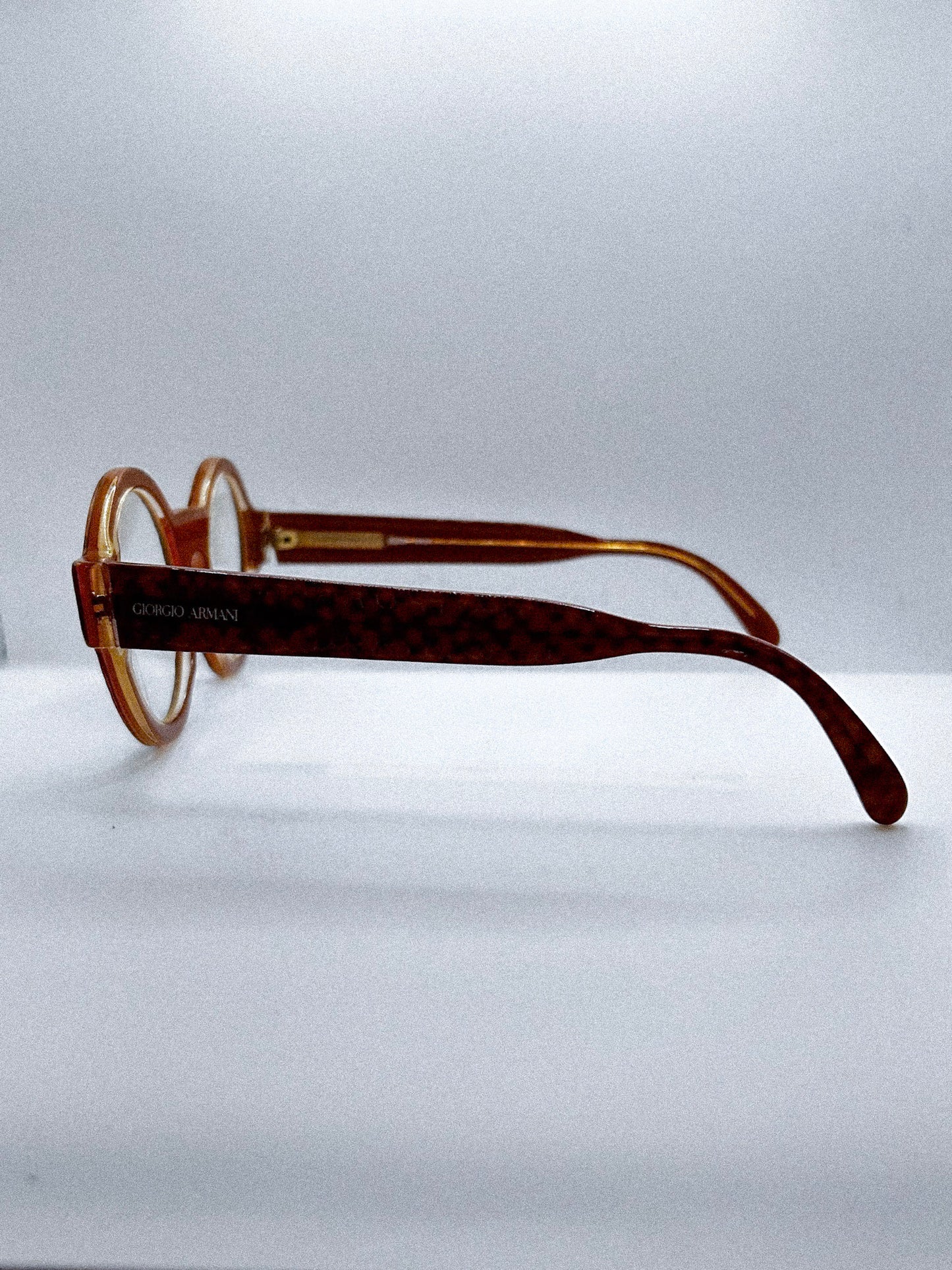 “Scaled Scholar” 1990s Giorgio Armani Eyeglasses