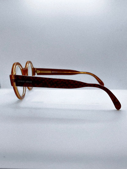 “Scaled Scholar” 1990s Giorgio Armani Eyeglasses