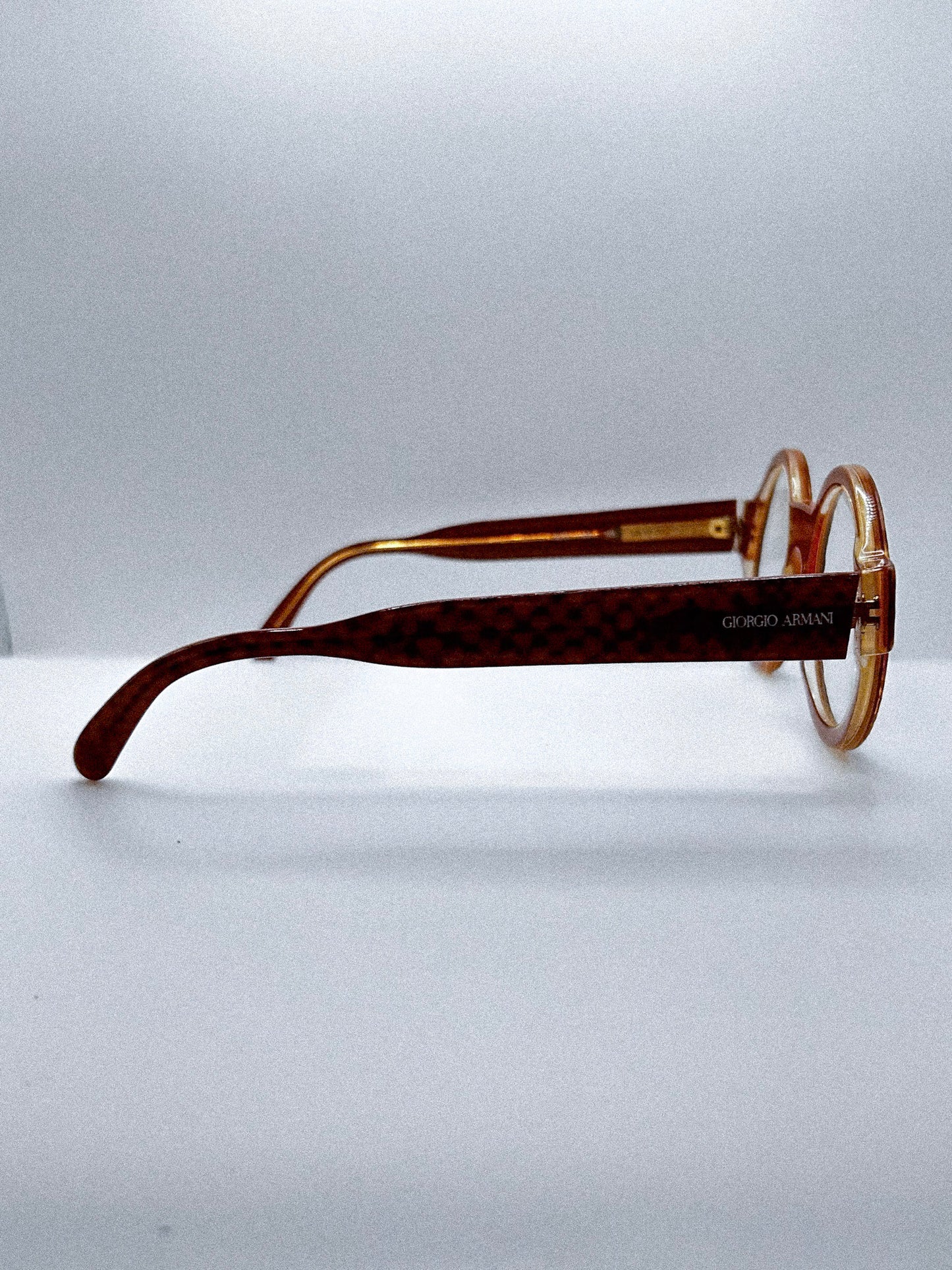 “Scaled Scholar” 1990s Giorgio Armani Eyeglasses