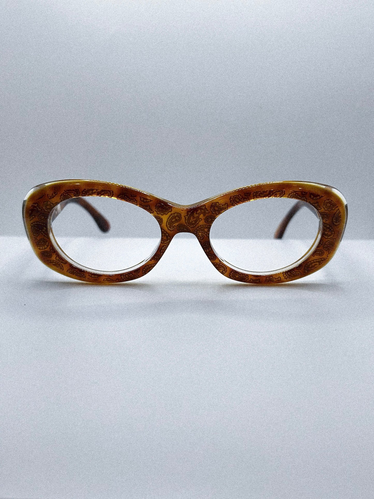“Paisley Curve” 1990s Nouvelle Vague Eyeglasses