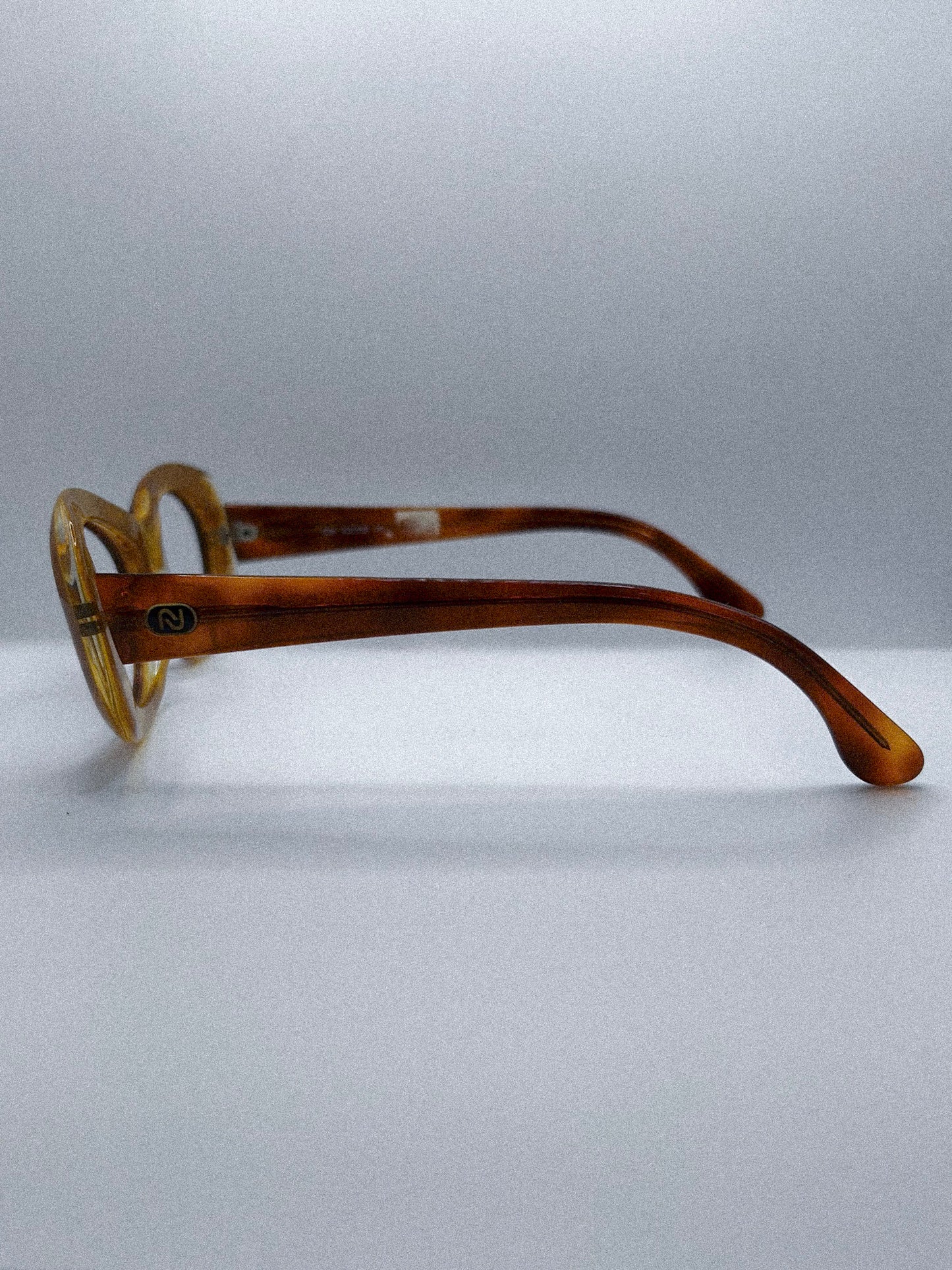 “Paisley Curve” 1990s Nouvelle Vague Eyeglasses