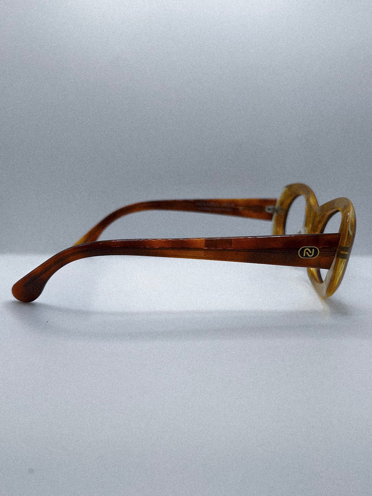 “Paisley Curve” 1990s Nouvelle Vague Eyeglasses
