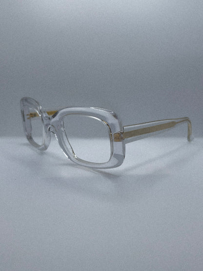 “Crystal Block” 2000s Cutler & Gross Eyeglasses