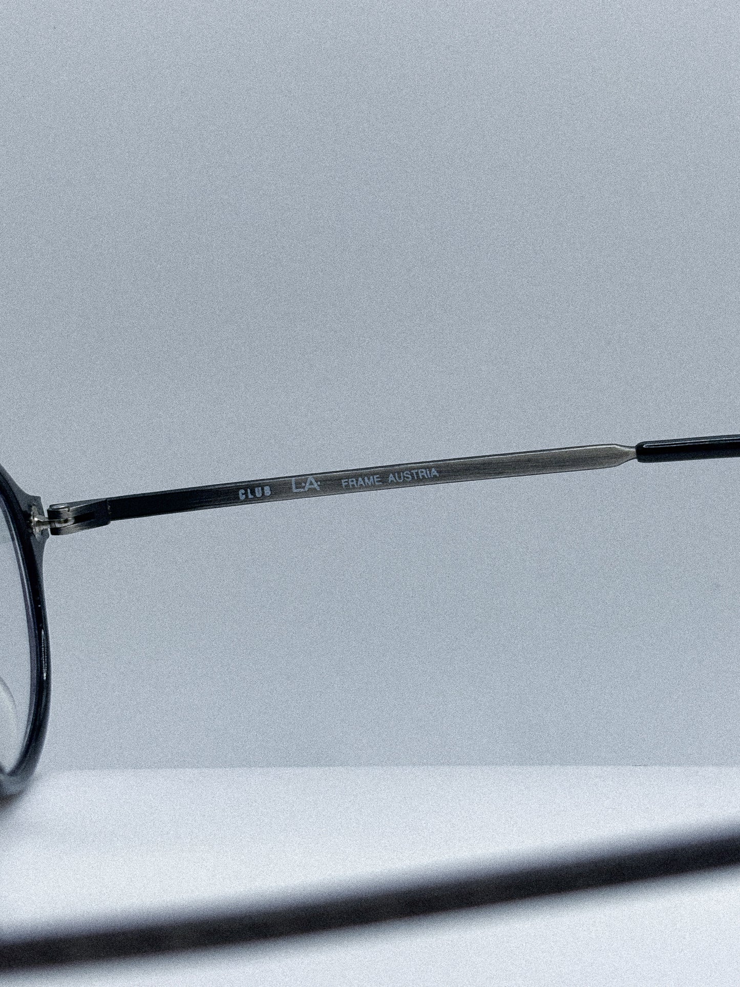 “Quiet Study” 1990s Club LA Eyeglasses