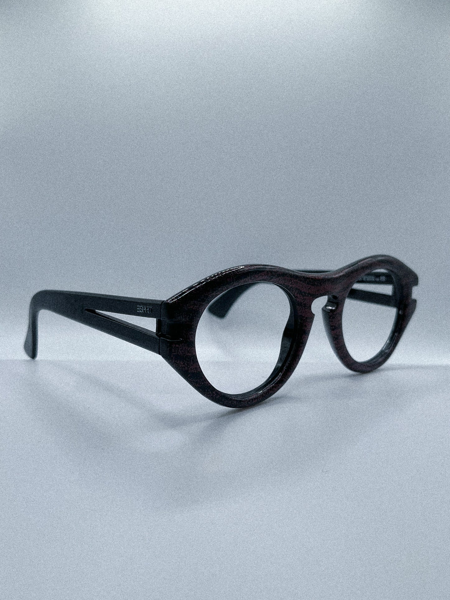 Burgundy Grain | 1990s Esprit Optical Frame