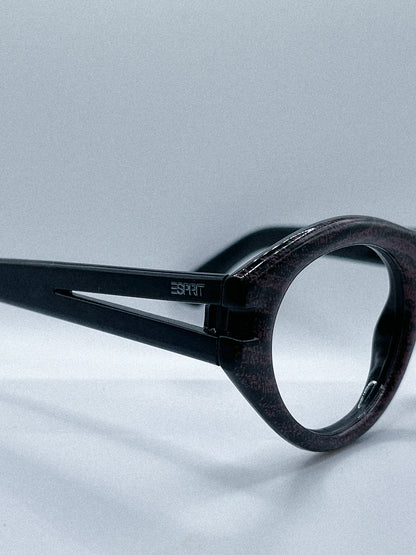 Burgundy Grain | 1990s Esprit Optical Frame