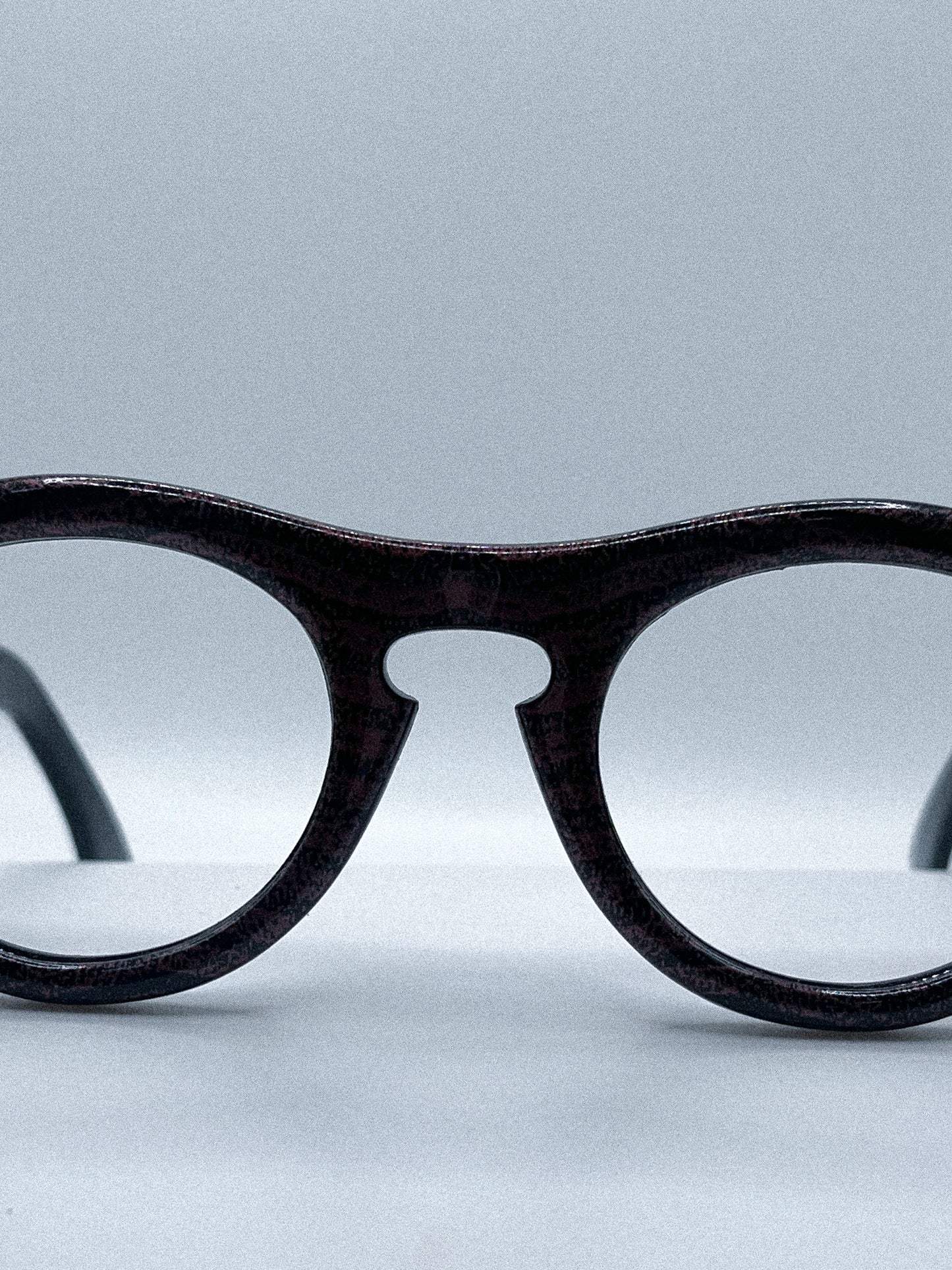Burgundy Grain | 1990s Esprit Optical Frame