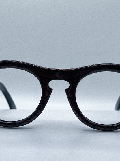 Burgundy Grain | 1990s Esprit Optical Frame