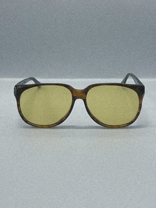 "Golden Hour" 1980s Handmade Refined Glasses