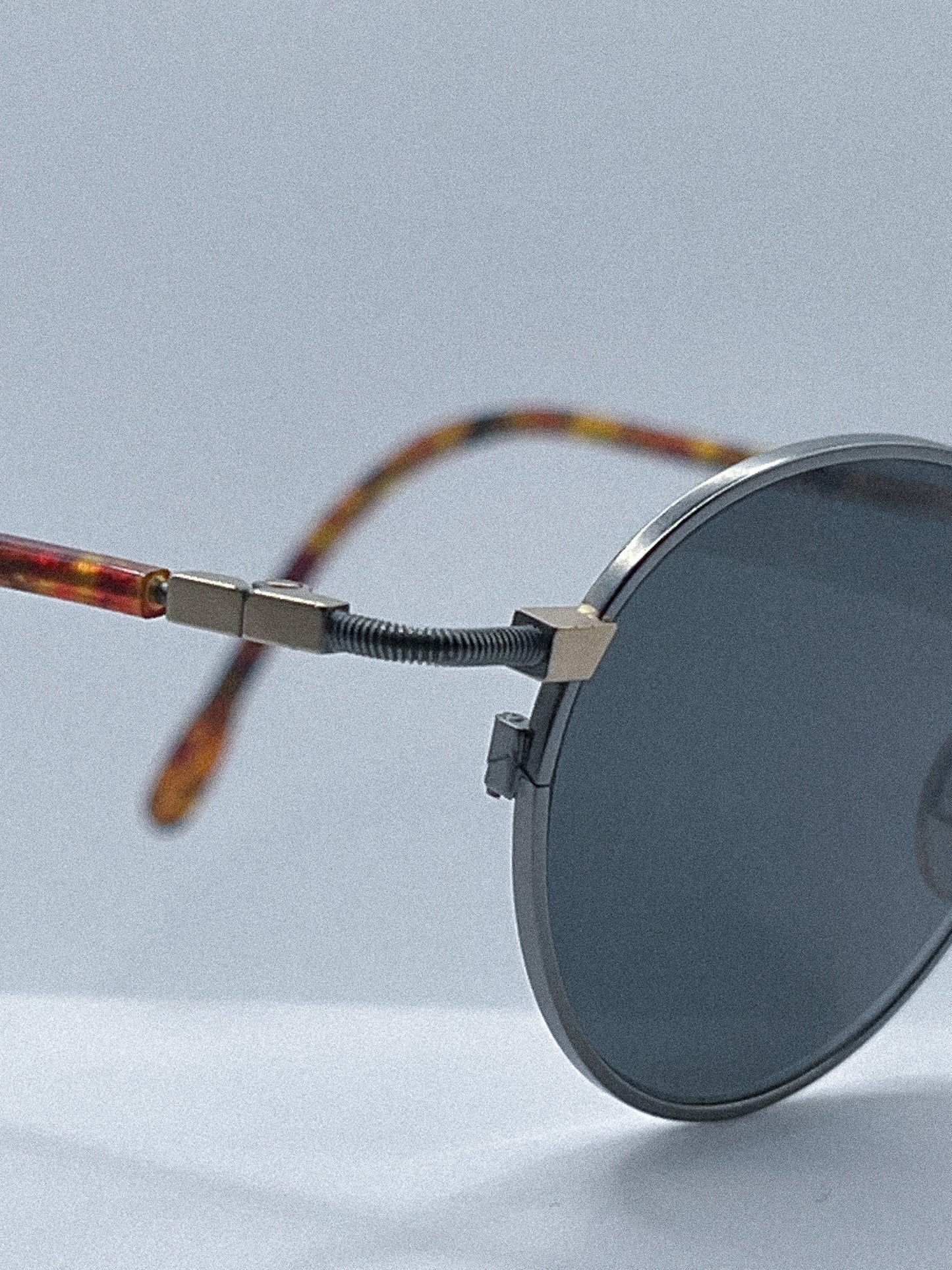 1980s Robert Rudger 0021 Sunglasses | Silver/Tortoise