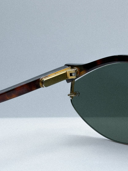 "Luxembourg's Treasures" 1960s Brow Line Sunglasses