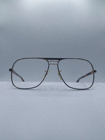 1970s Vintage Aviator Frame | Gold/Tortoise