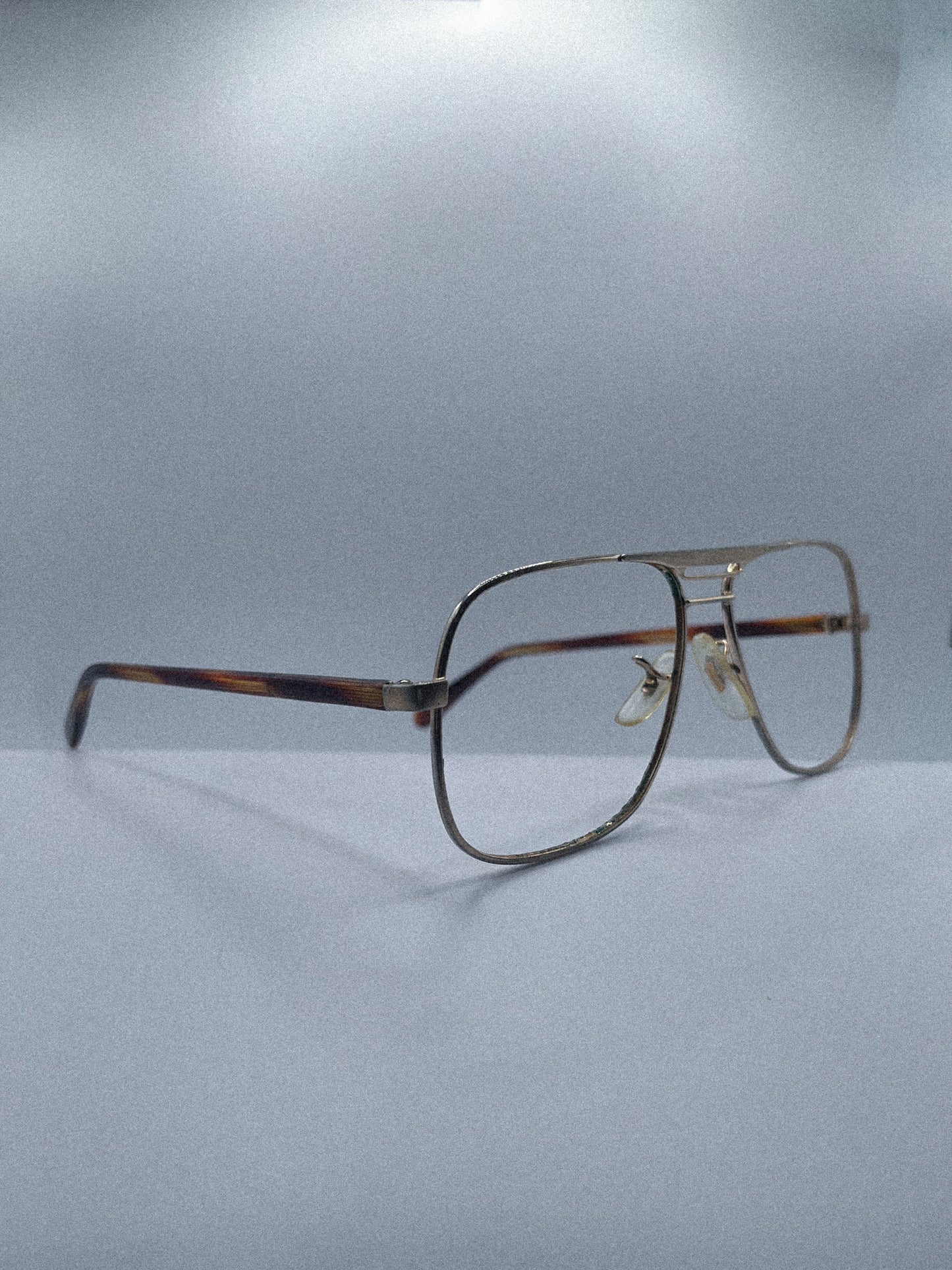 1970s Vintage Aviator Frame | Gold/Tortoise