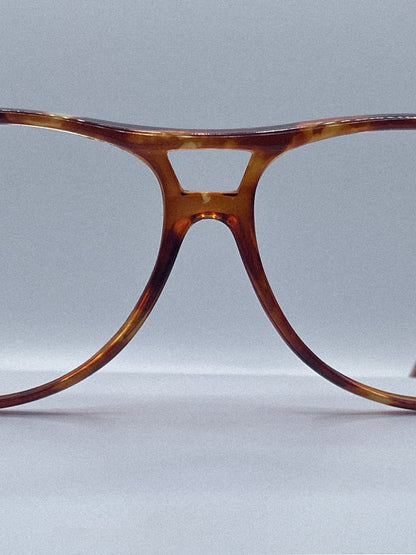 1970s Geoffrey Beene GB44 Sunglasses | Tortoise
